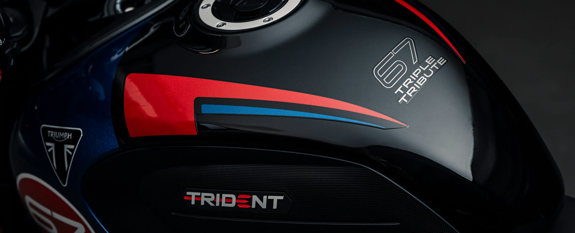 新型Trident 660 Triple Tribute Edition | For the Ride